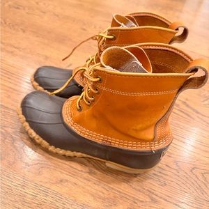 LL Bean Duck Boots - Women size 8.5/ Men size 7